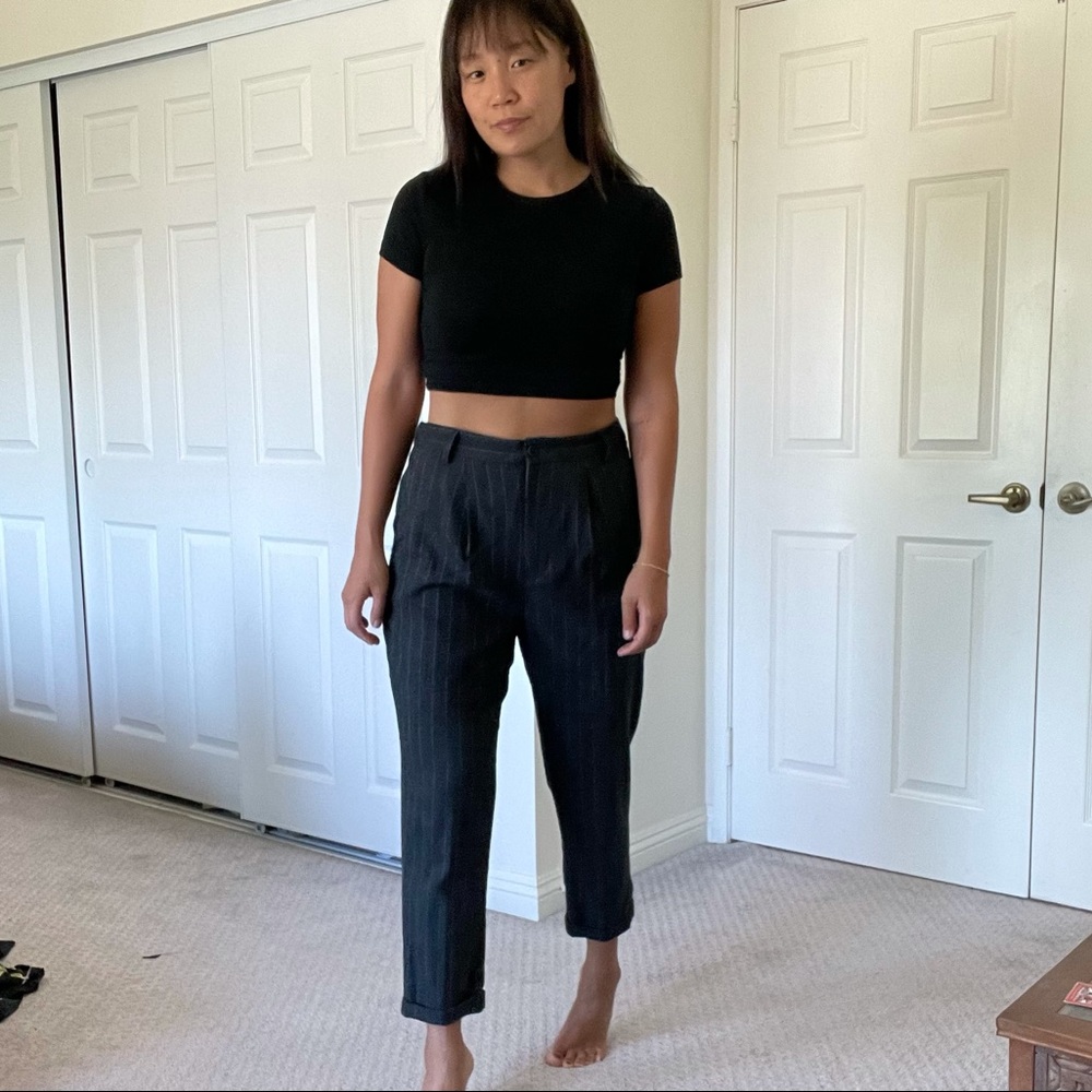 Zara Pinstripe Trouser